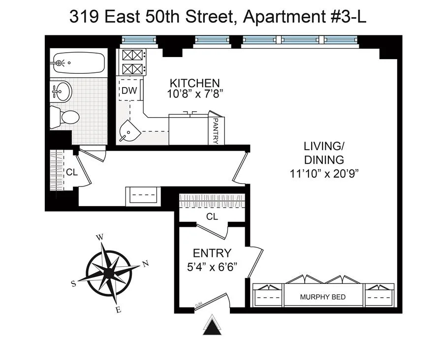 Unit for sale at 319 E 50th Street, Manhattan, NY 10022