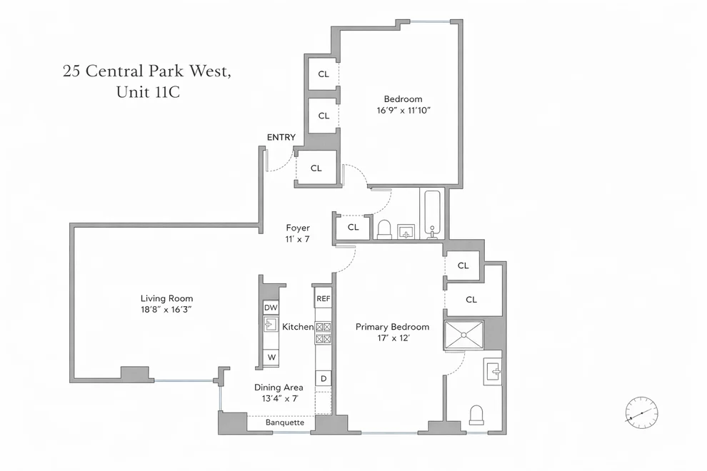 Unit for sale at 25 Central Park W, Manhattan, NY 10023