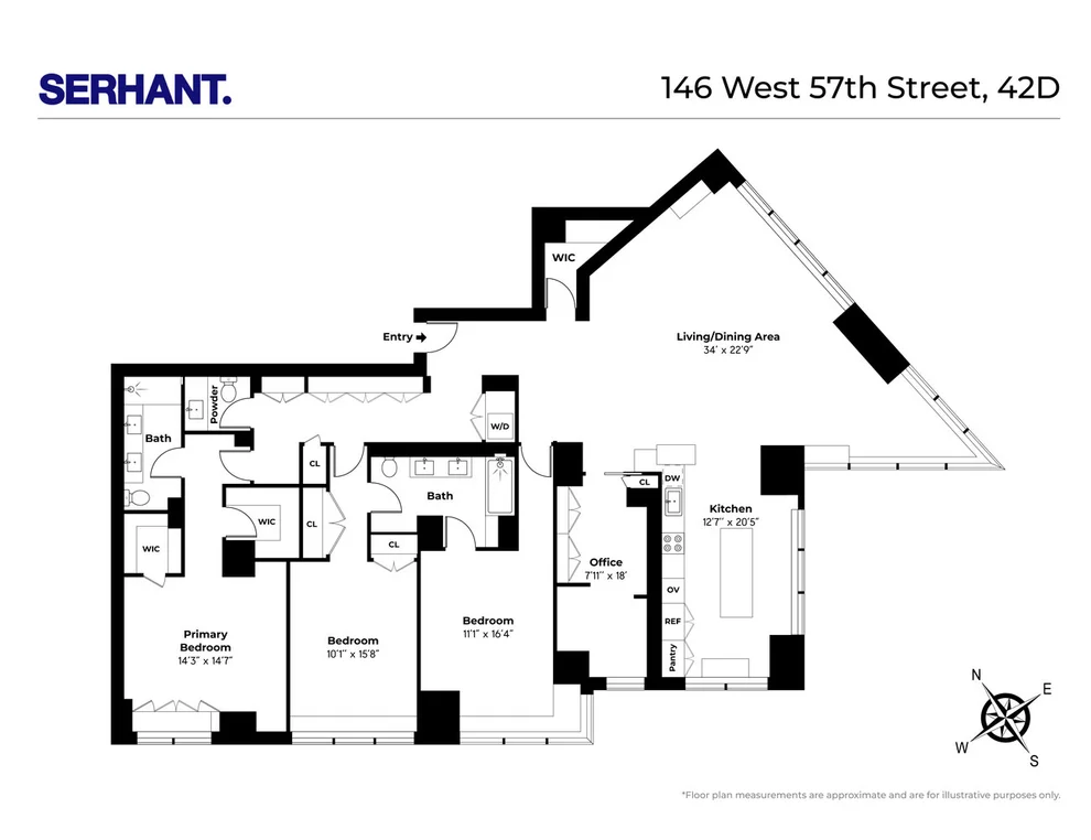 Unit for sale at 146 W 57TH Street, Manhattan, NY 10019