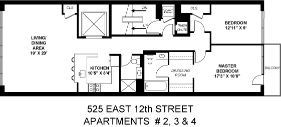 Unit for sale at 525 E 12TH Street, Manhattan, NY 10009