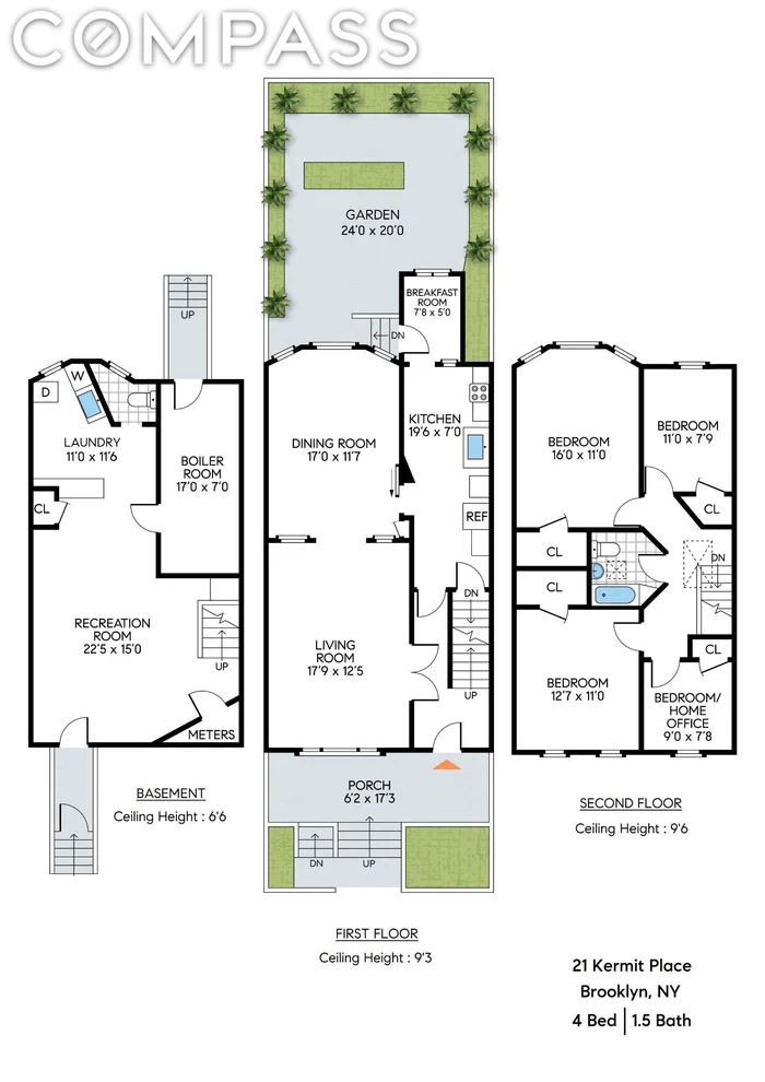 Unit for sale at 21 Kermit Place, Brooklyn, NY 11218