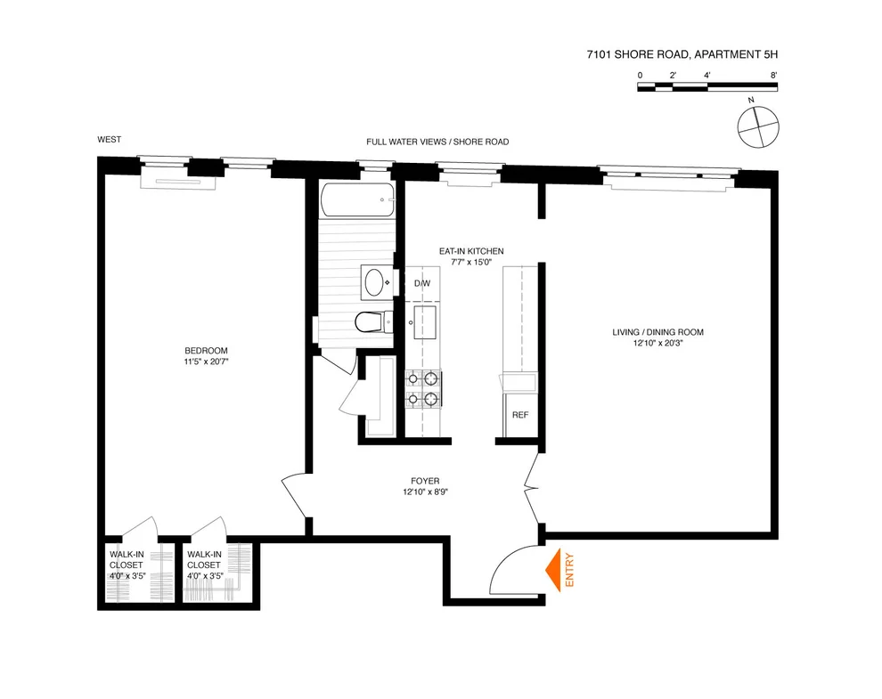 Unit for sale at 7101 Shore Road, Brooklyn, NY 11209
