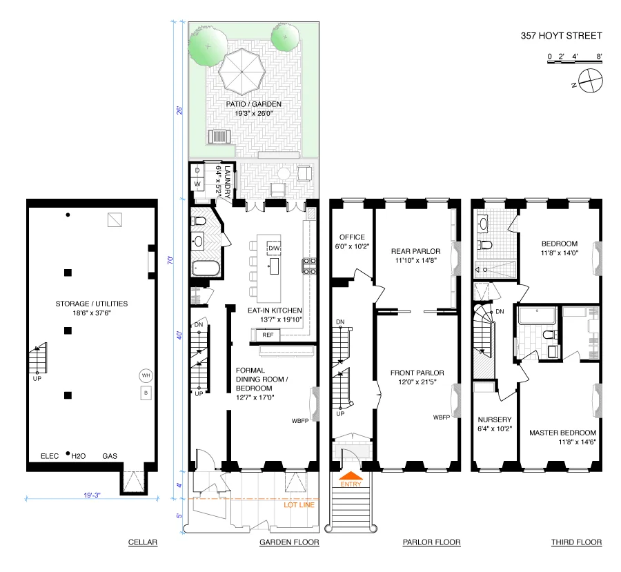 Unit for sale at 357 Hoyt Street, Brooklyn, NY 11231