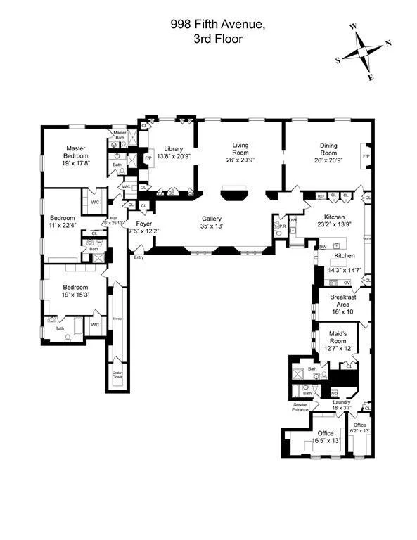 Unit for sale at 998 5TH Avenue, Manhattan, NY 10028