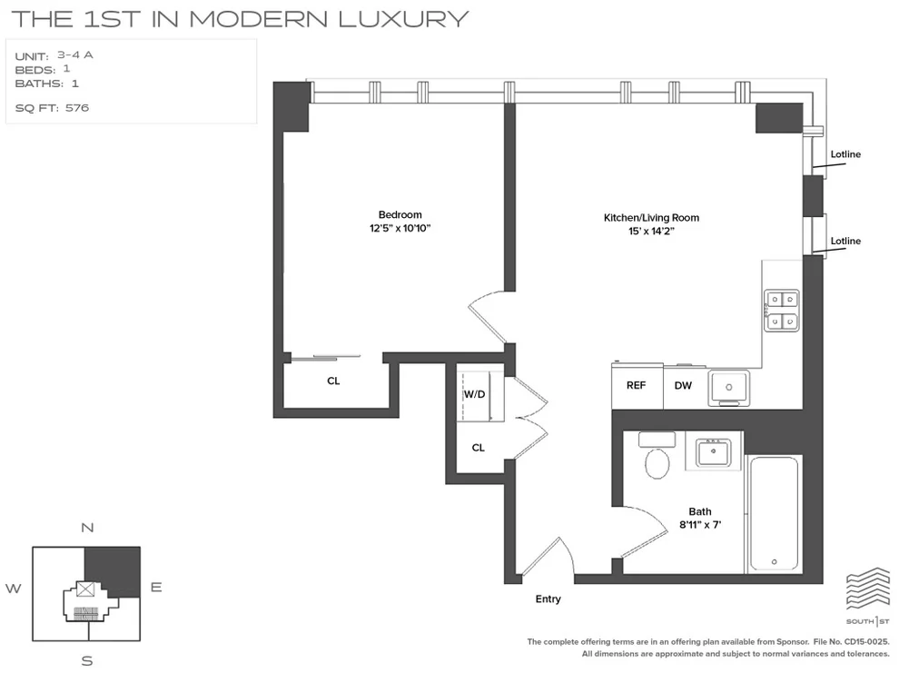 Unit for sale at 190 S 1st Street, Brooklyn, NY 11211