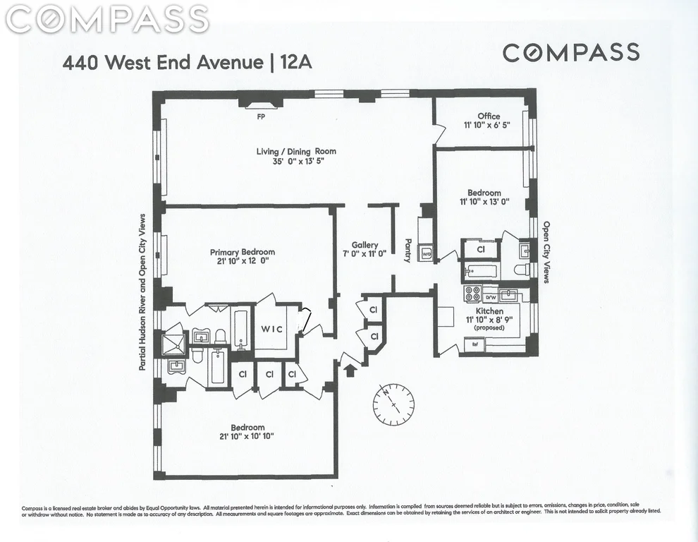 Unit for sale at 440 W End Avenue, Manhattan, NY 10024