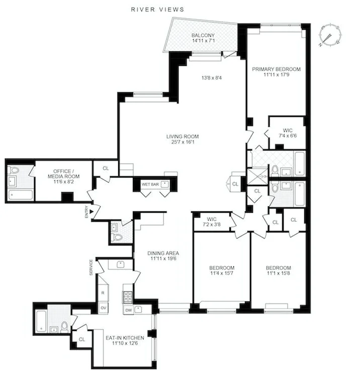 Unit for sale at 180 E END Avenue, Manhattan, NY 10128