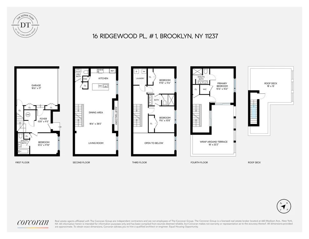 Unit for sale at 16 RIDGEWOOD Place, Brooklyn, NY 11237