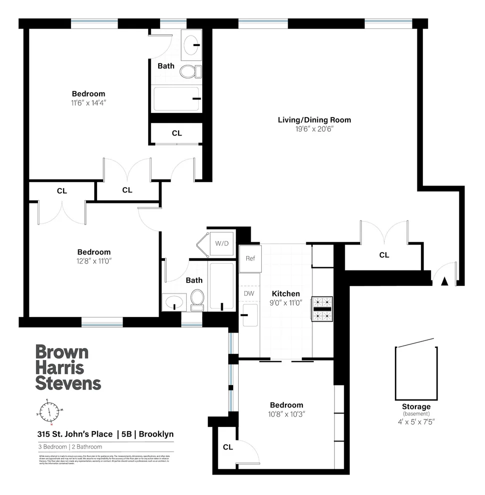 Unit for sale at 315 ST JOHNS Place, Brooklyn, NY 11238