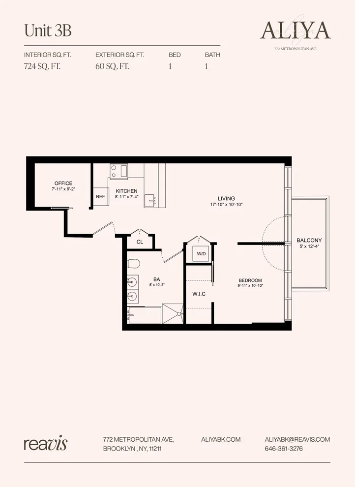 Unit for sale at 772 Metropolitan Avenue, Brooklyn, NY 11211