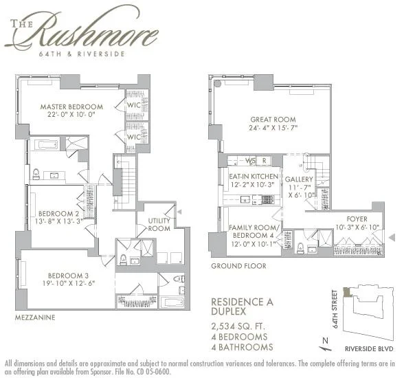 Unit for sale at 80 Riverside Boulevard, Manhattan, NY 10069
