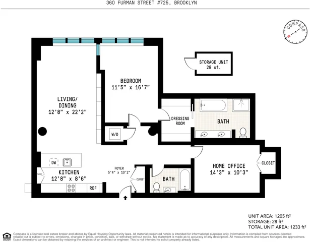 Unit for sale at 360 Furman Street, Brooklyn, NY 11201