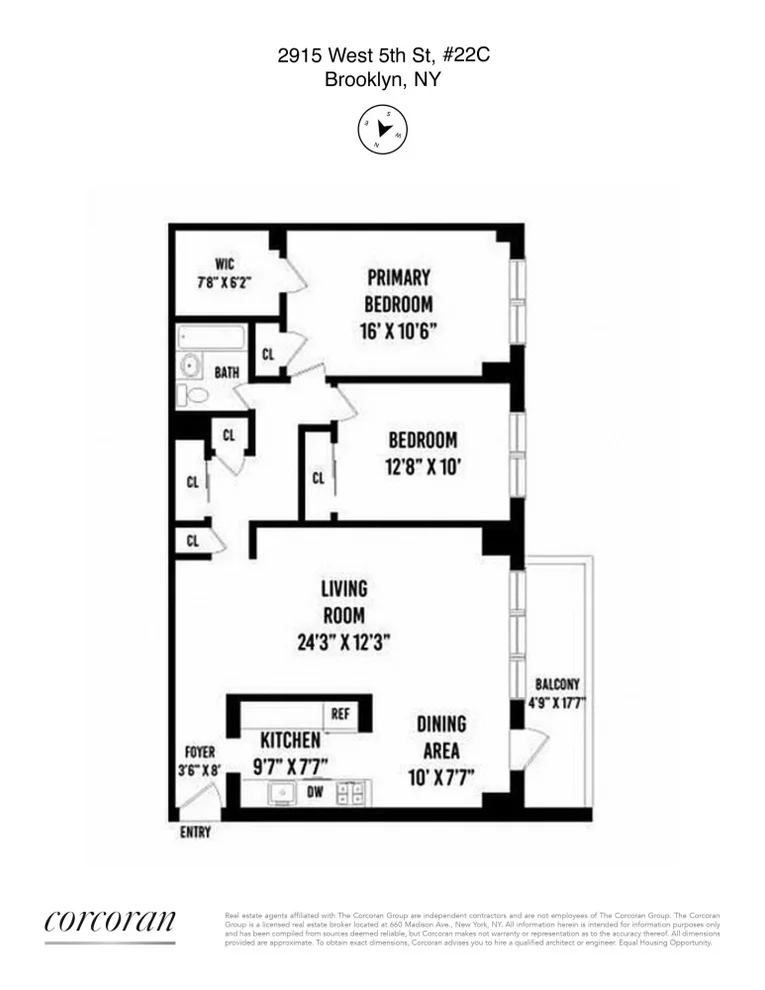 Unit for sale at 2915 W 5TH Street, Brooklyn, NY 11224