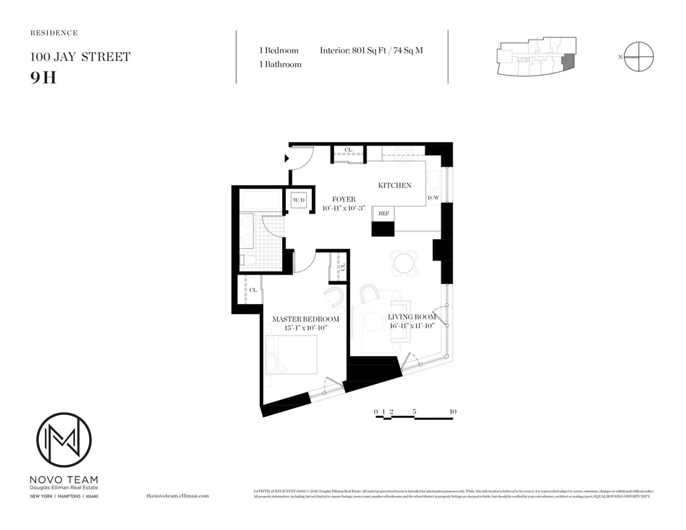 Unit for sale at 100 JAY Street, Brooklyn, NY 11201