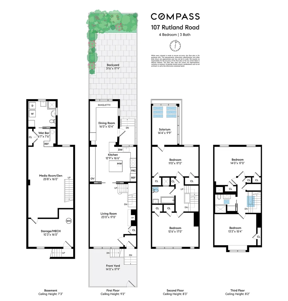 Unit for sale at 107 Rutland Road, Brooklyn, NY 11225