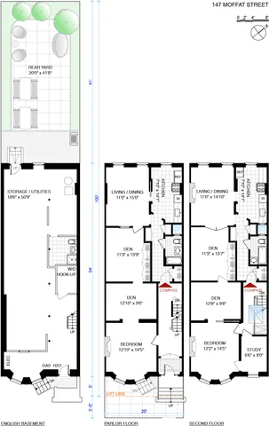 Unit for sale at 147 Moffat Street, Brooklyn, NY 11207
