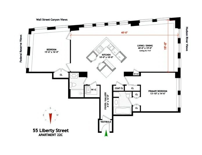 Unit for sale at 55 LIBERTY Street, Manhattan, NY 10005