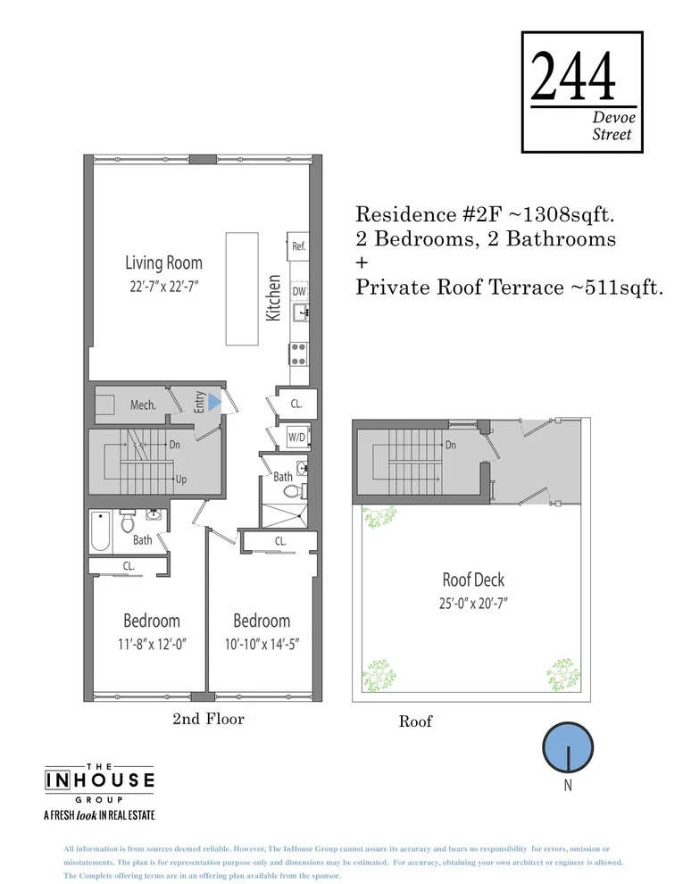 Unit for sale at 244 DEVOE Street, Brooklyn, NY 11211