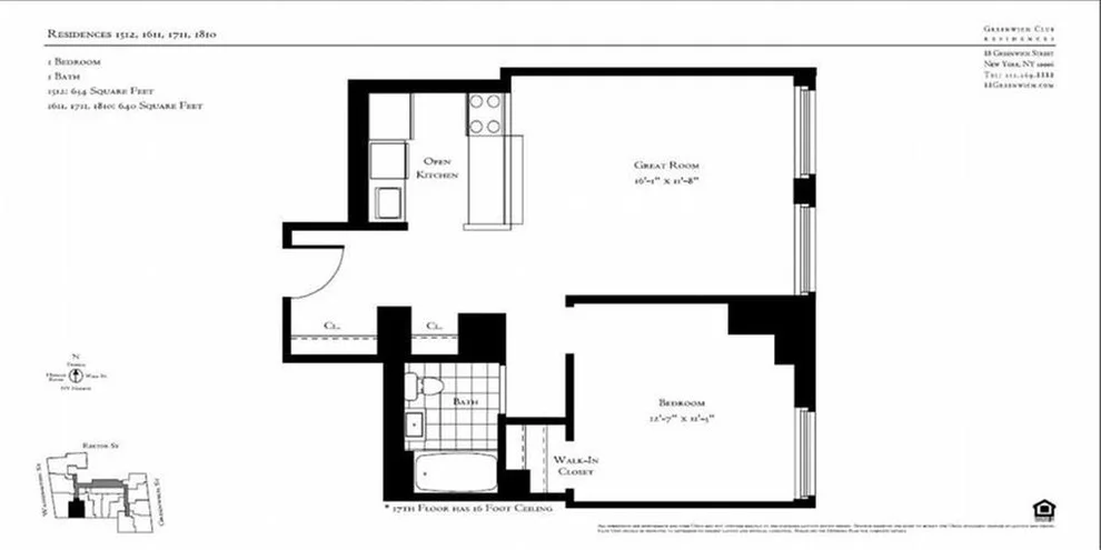 Unit for sale at 88 Greenwich Street, Manhattan, NY 10006