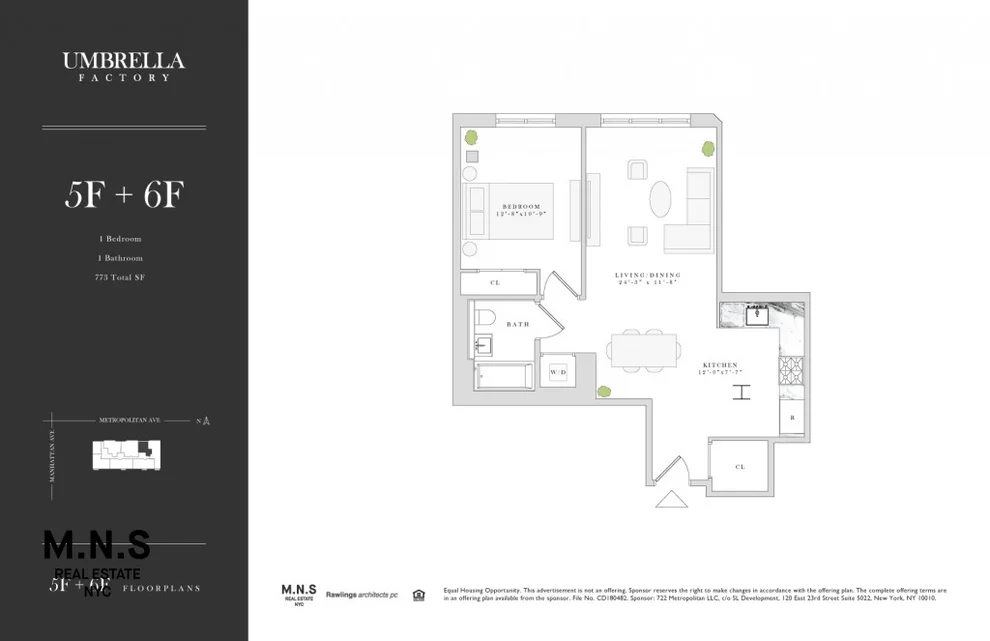 Unit for sale at 710 Metropolitan Avenue, Brooklyn, NY 11211