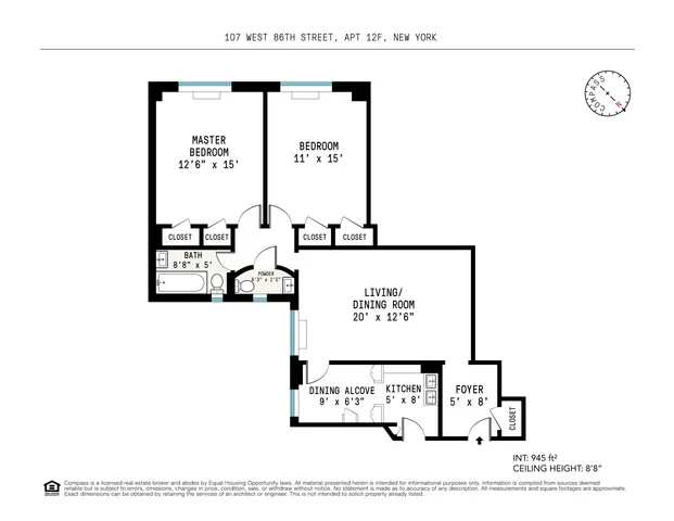 Unit for sale at 107 W 86th Street, Manhattan, NY 10024