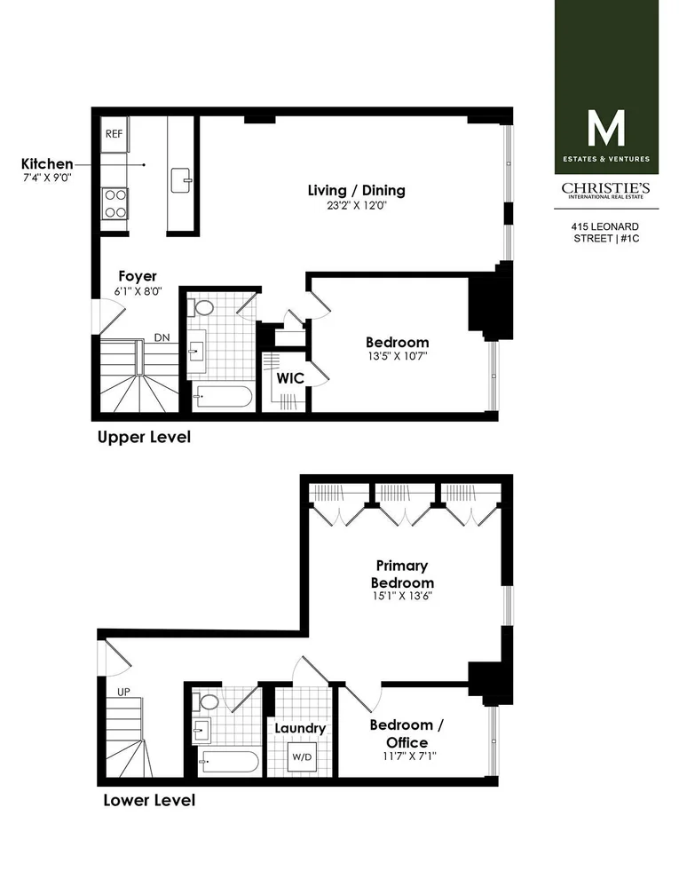 Unit for sale at 415 LEONARD Street, Brooklyn, NY 11222