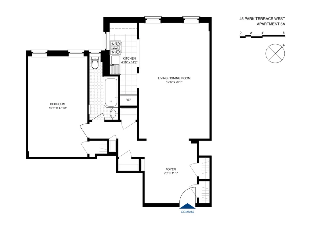 Unit for sale at 45 Park Terrace W, Manhattan, NY 10034