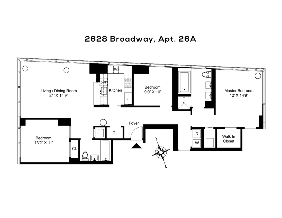 Unit for sale at 2628 Broadway, Manhattan, NY 10025