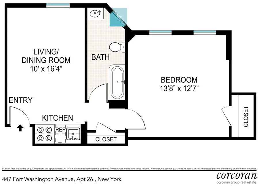 Unit for sale at 447 Fort Washington Avenue, Manhattan, NY 10033