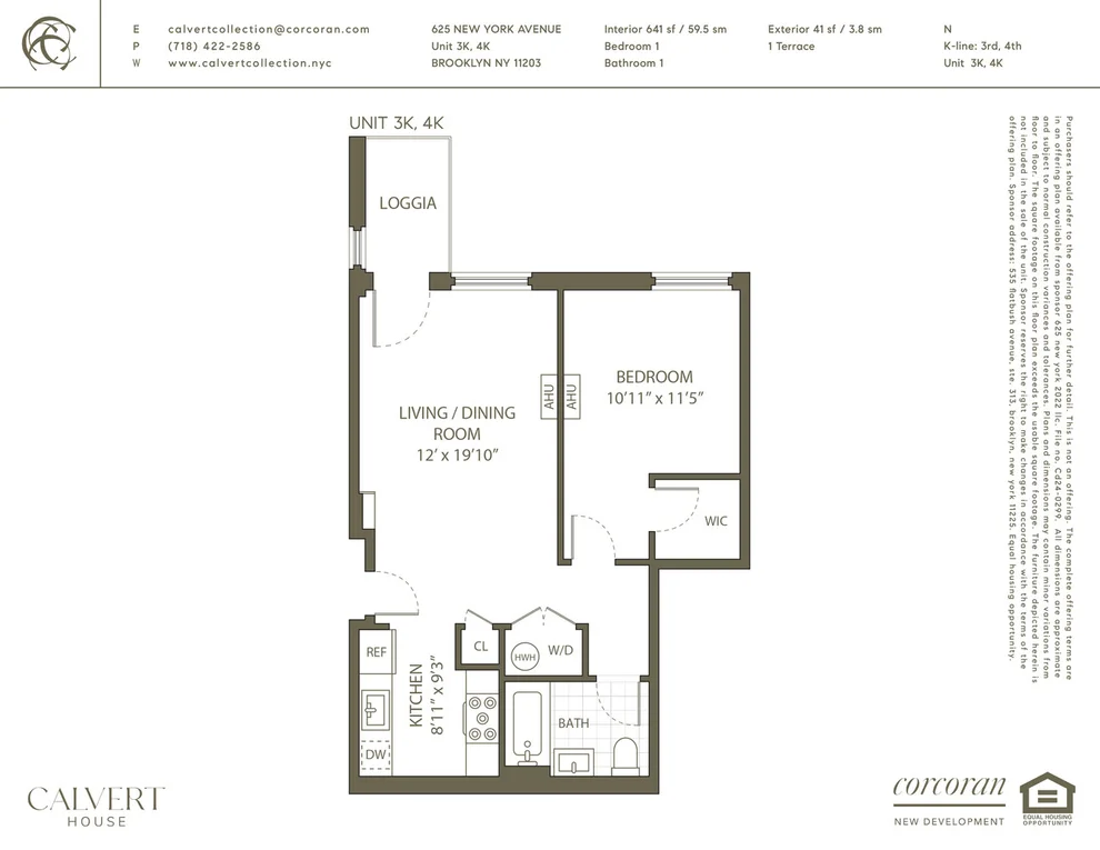 Unit for sale at 625 NEW YORK Avenue, Brooklyn, NY 11203