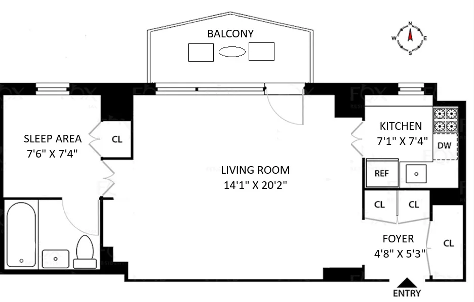 Unit for sale at 80 CENTRAL Park W, Manhattan, NY 10023