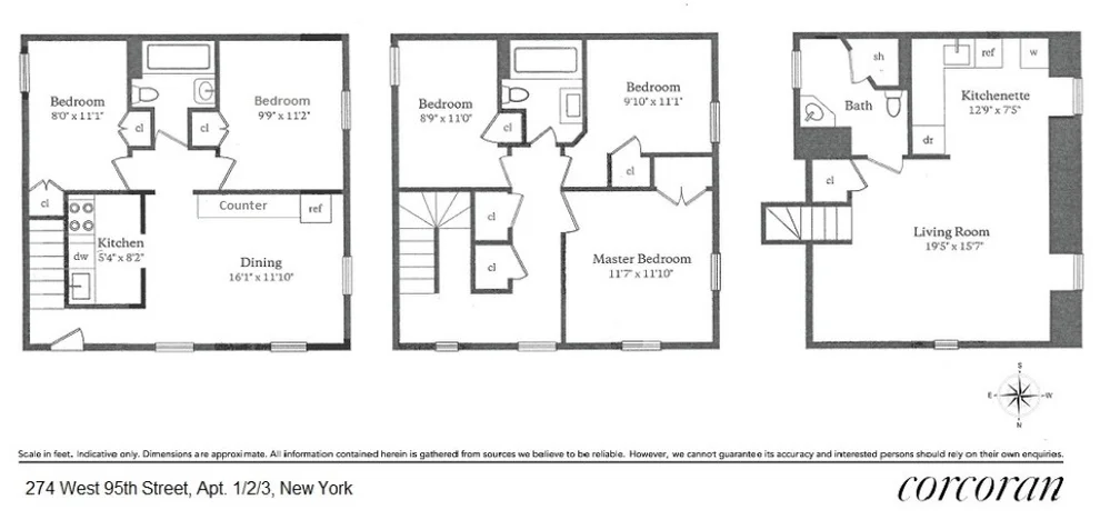 Unit for sale at 274 W 95TH Street, Manhattan, NY 10025