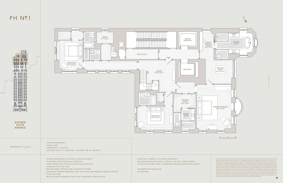 Unit for sale at 16 5TH Avenue, Manhattan, NY 10011