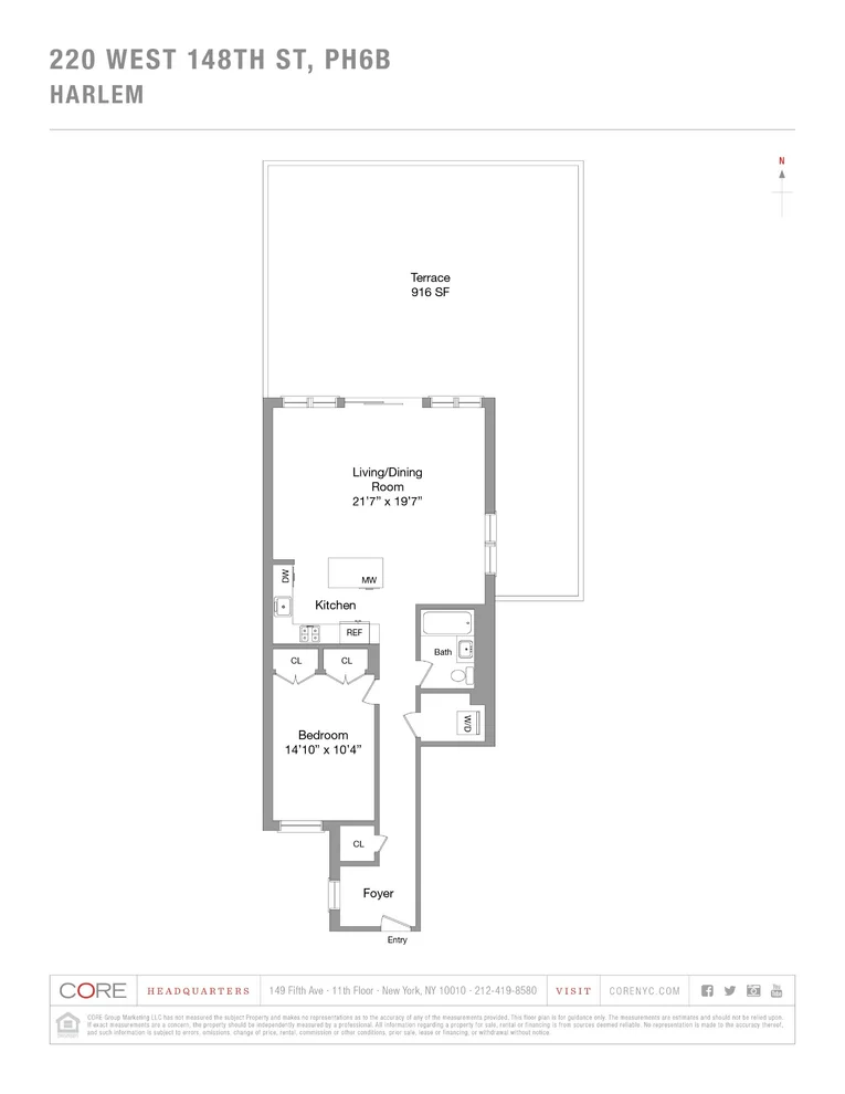 Unit for sale at 220 W 148TH Street, Manhattan, NY 10039