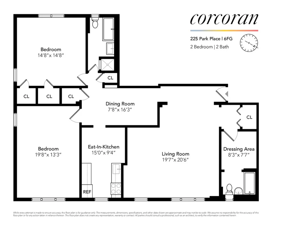 Unit for sale at 225 PARK Place, Brooklyn, NY 11238