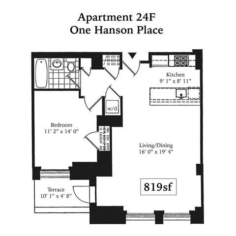 Unit for sale at 1 Hanson Place, Brooklyn, NY 11243