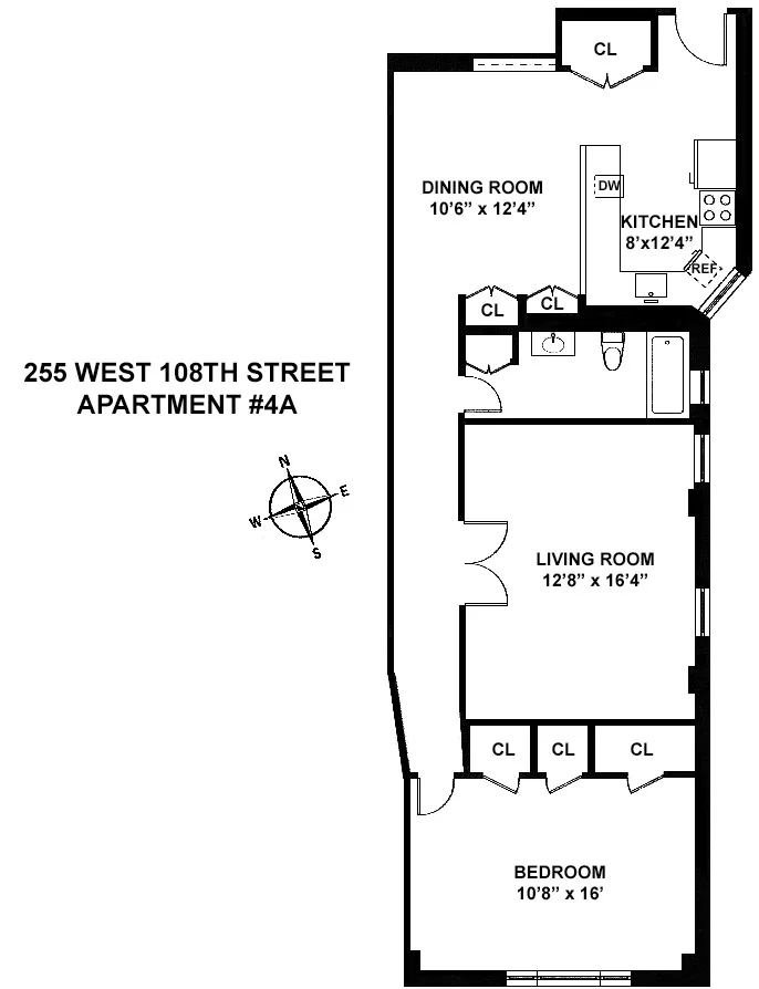 Unit for sale at 255 W 108th Street, Manhattan, NY 10025