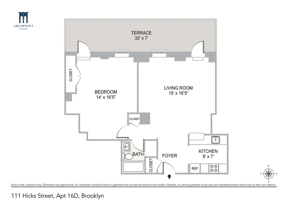 Unit for sale at 111 HICKS Street, Brooklyn, NY 11201