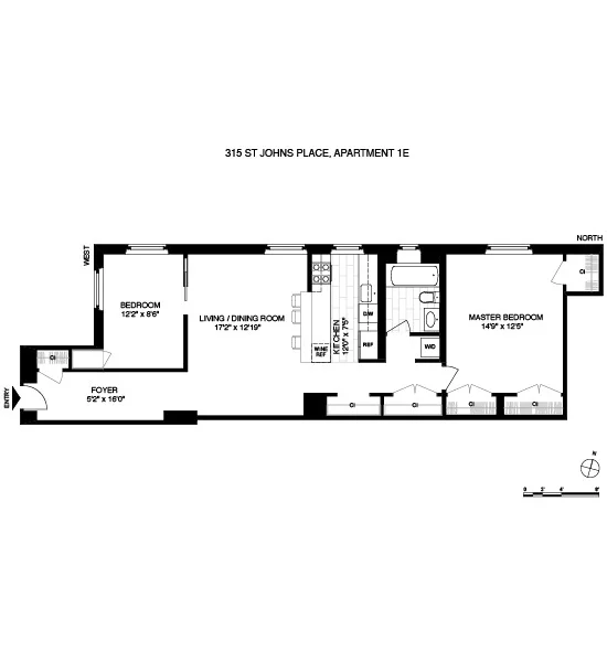 Unit for sale at 315 St Johns Place, Brooklyn, NY 11238