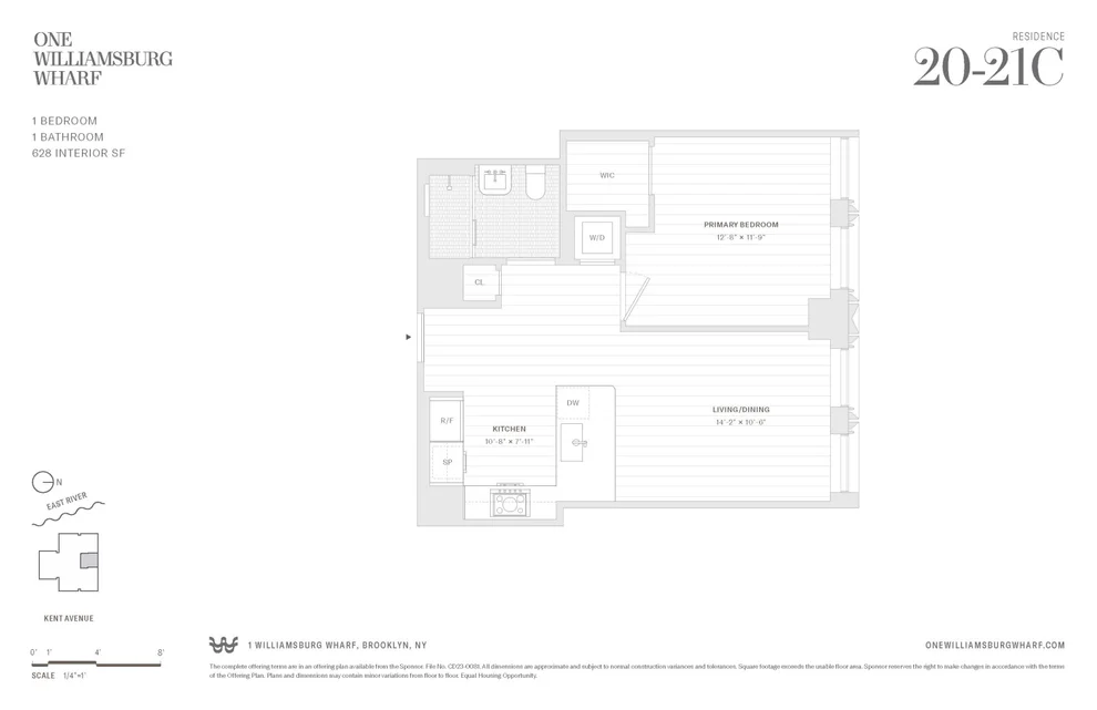 Unit for sale at 480 KENT Avenue, Brooklyn, NY 11249