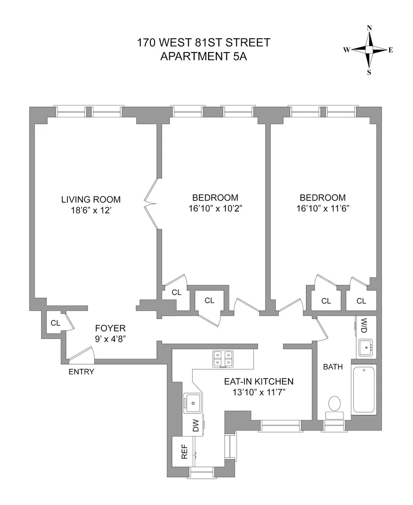 Unit for sale at 170 W 81ST Street, Manhattan, NY 10024