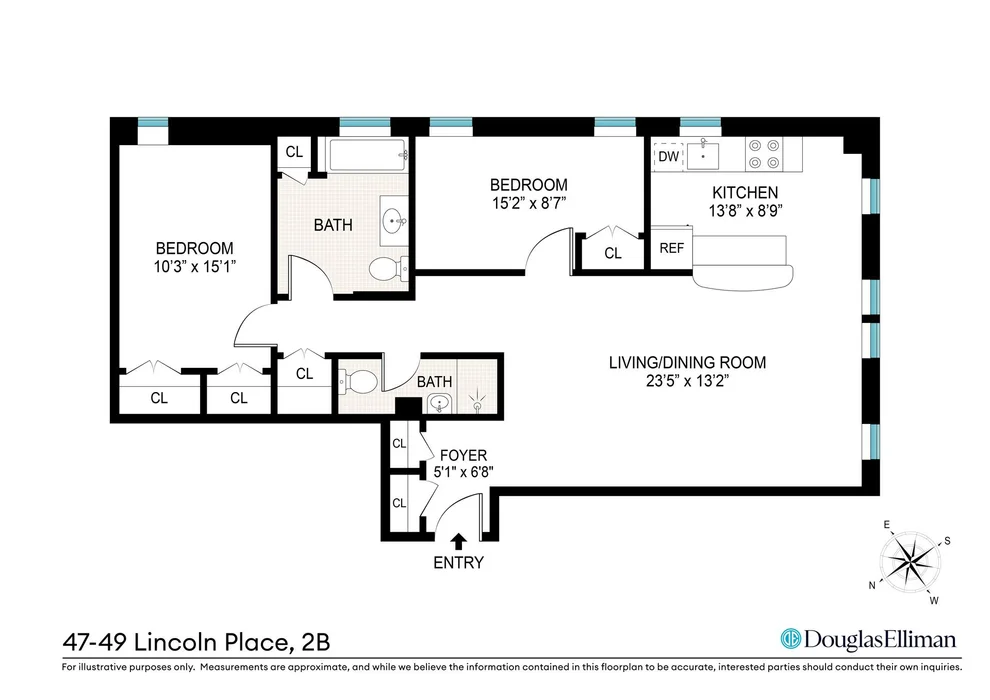 Unit for sale at 47 LINCOLN Place, Brooklyn, NY 11217