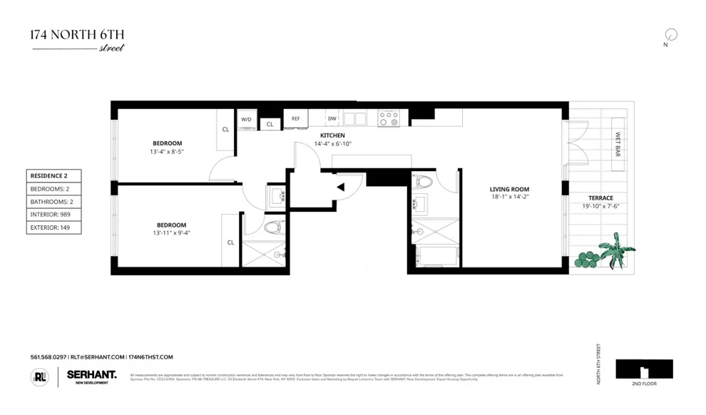 Unit for sale at 174 N 6TH Street, Brooklyn, NY 11211