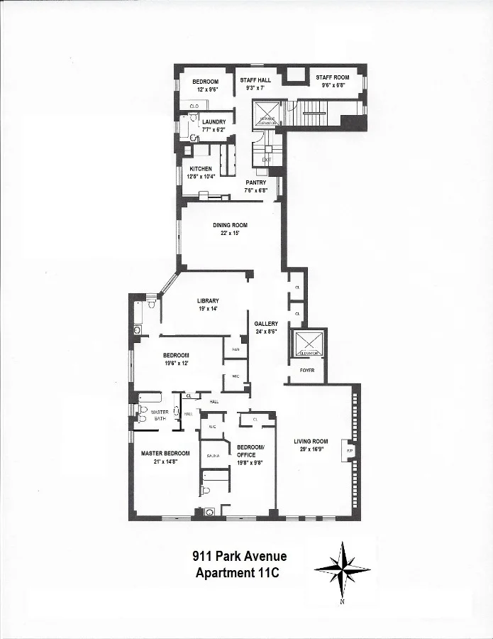 Unit for sale at 911 Park Avenue, Manhattan, NY 10075