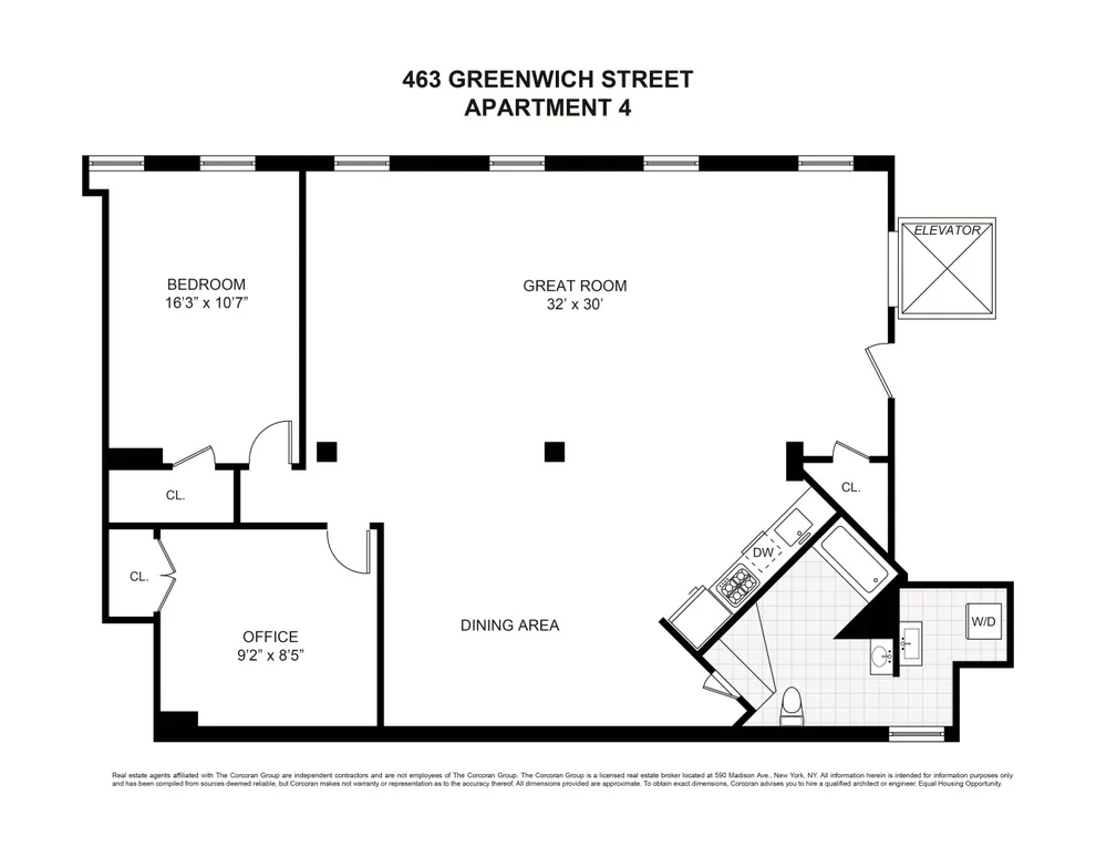 Unit for sale at 463 GREENWICH Street, Manhattan, NY 10013