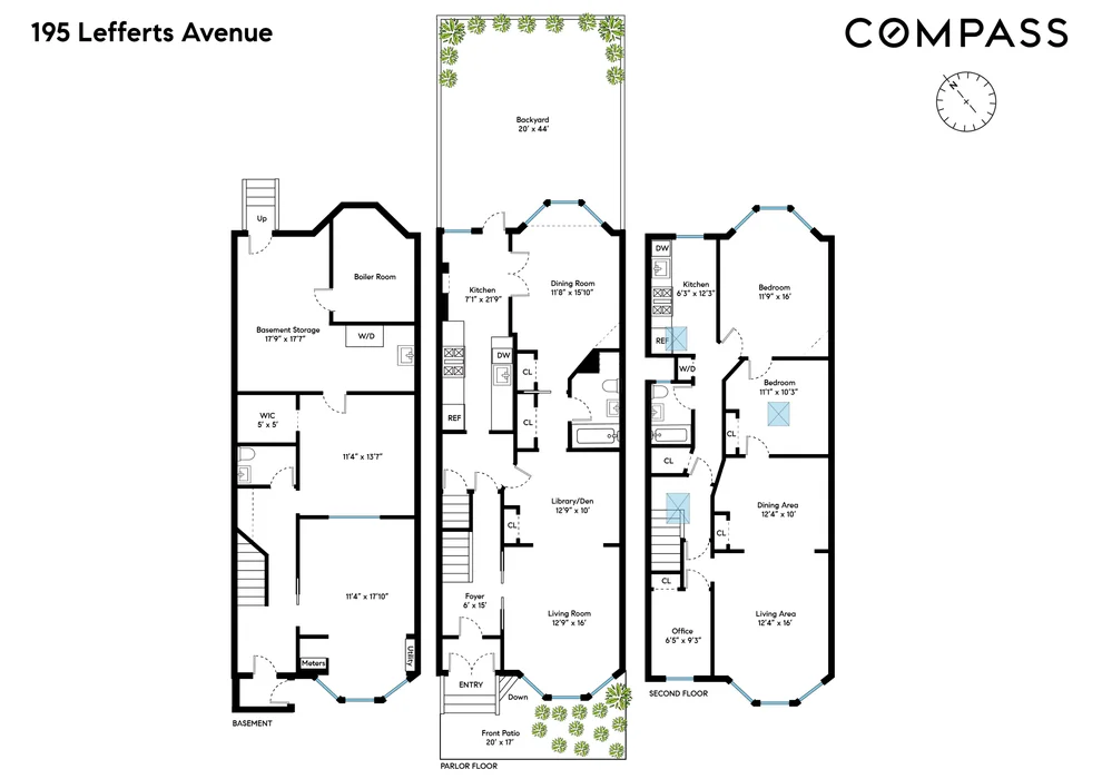 Unit for sale at 195 Lefferts Avenue, Brooklyn, NY 11225