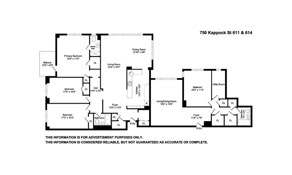 Unit for sale at 750 KAPPOCK Street, Bronx, NY 10463