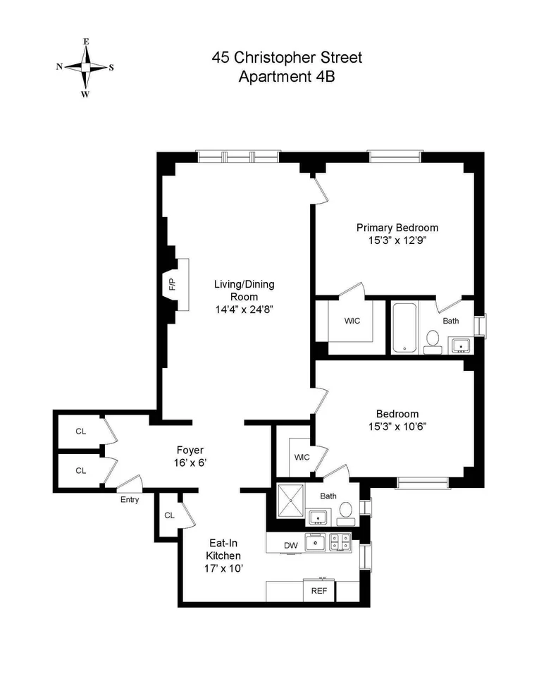 Unit for sale at 45 CHRISTOPHER Street, Manhattan, NY 10014