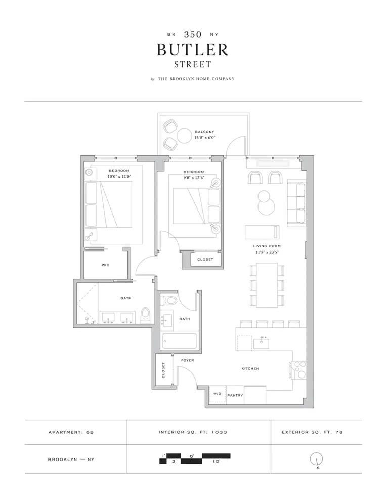 Unit for sale at 350 BUTLER Street, Brooklyn, NY 11217