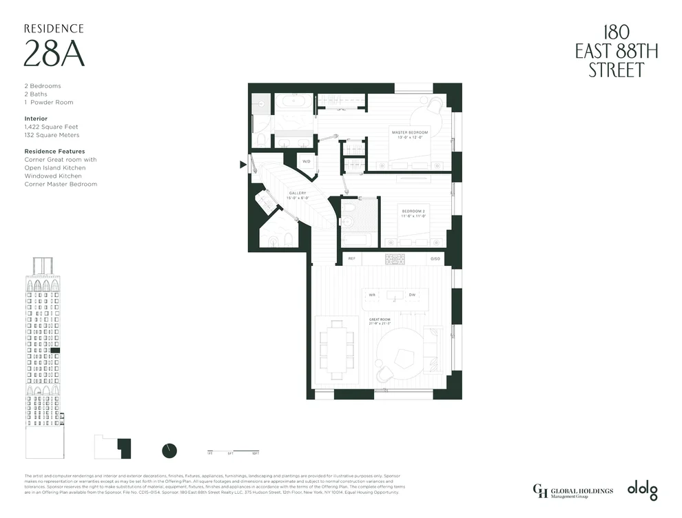 Unit for sale at 180 E 88TH Street, Manhattan, NY 10128